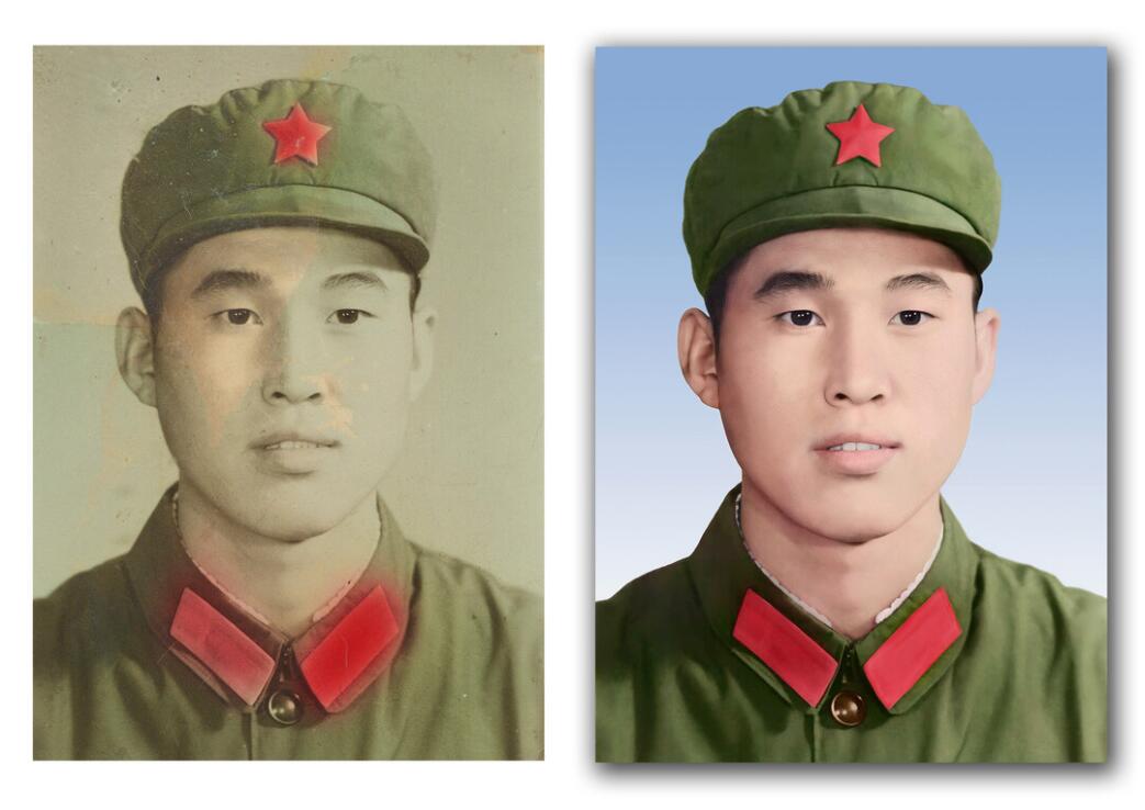安义破损照片修复-18